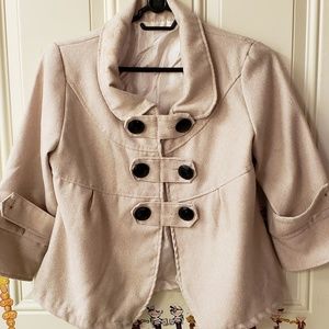 SWEATER TRENCH COAT / OUTER WEAR.